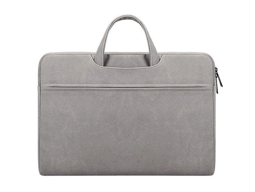 15.6 Inch Waterproof Business Computer Laptop Bag-Grey