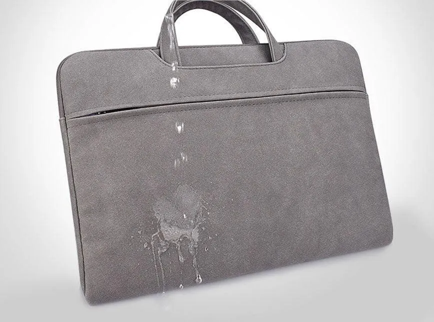 15.6 Inch Waterproof Business Computer Laptop Bag-Grey