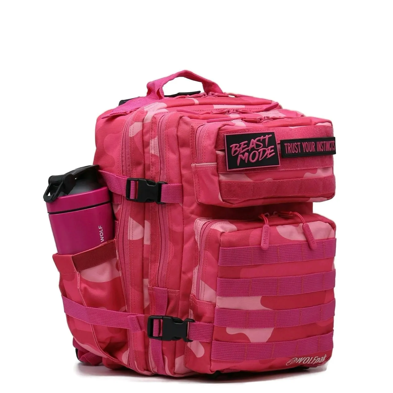 25L Backpack Beast Mode Pink Camo