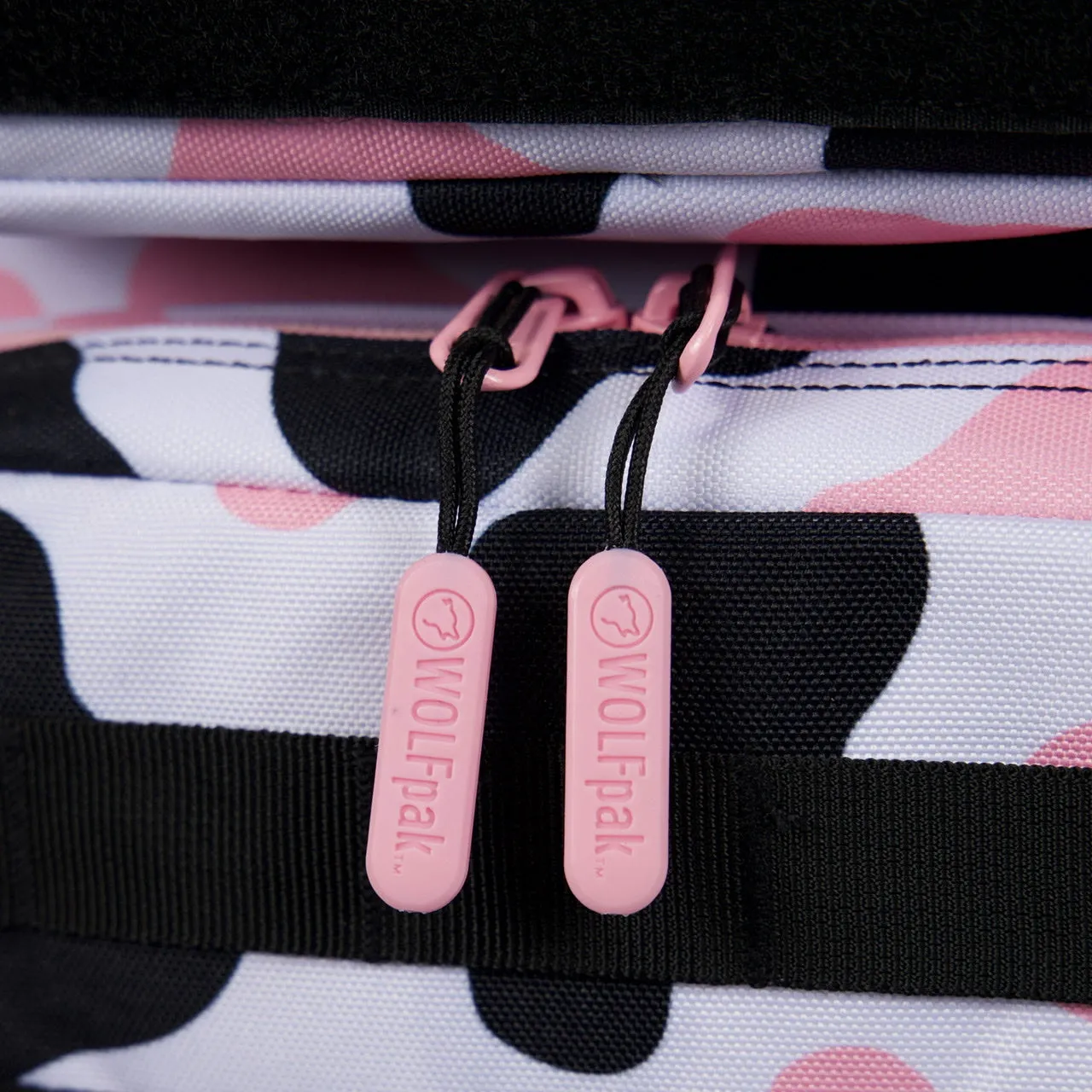 35L Backpack Pink Black Cow