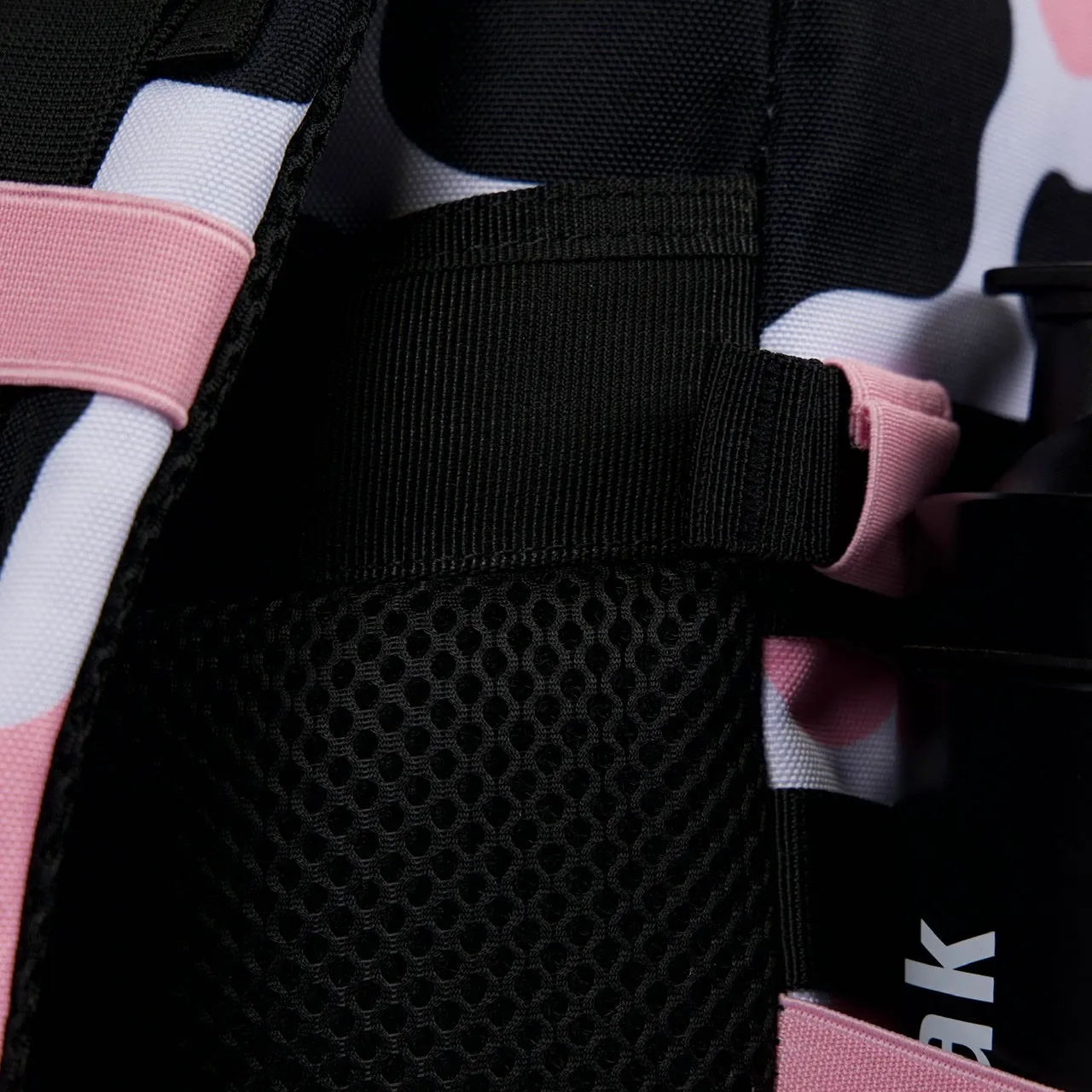 35L Backpack Pink Black Cow