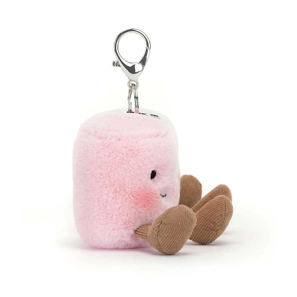 Amuseables Pair of Marshmallows Bag Charm 6"