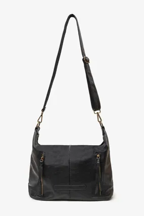 Antler Harley Leather Bag - Black