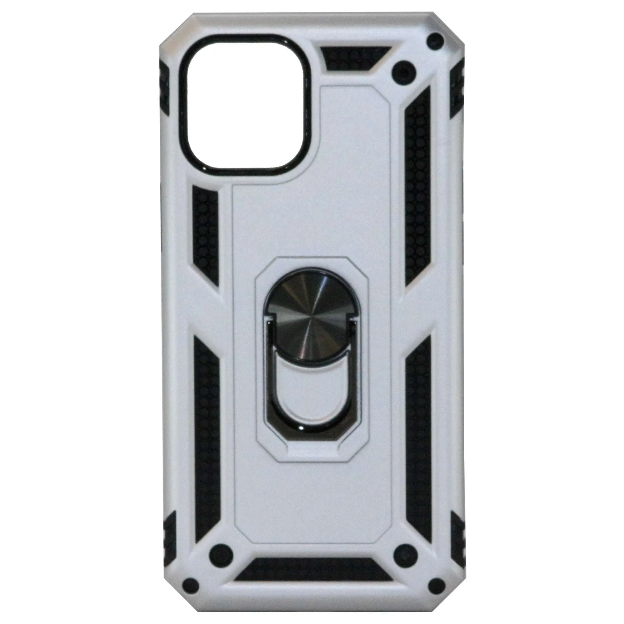 Apple iPhone 12 Pro Max Ring Armor Case Silver