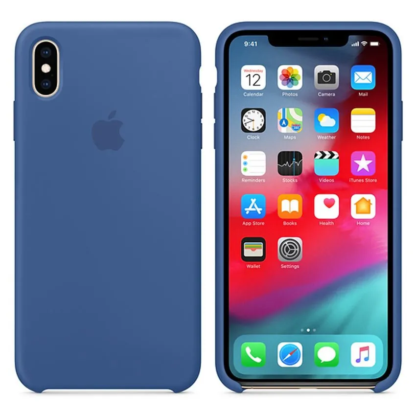 Apple Silicone Case XS Max Midnight Blue MRWG2ZM/A