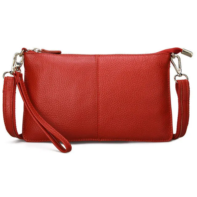 Aysha Genuine Leather Crossbody Bag