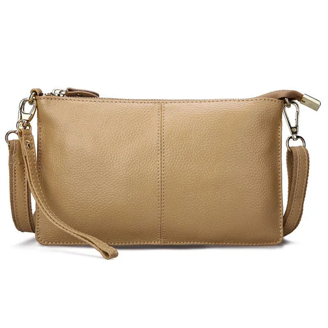 Aysha Genuine Leather Crossbody Bag