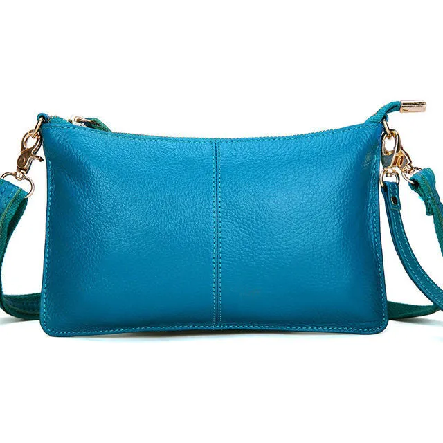 Aysha Genuine Leather Crossbody Bag