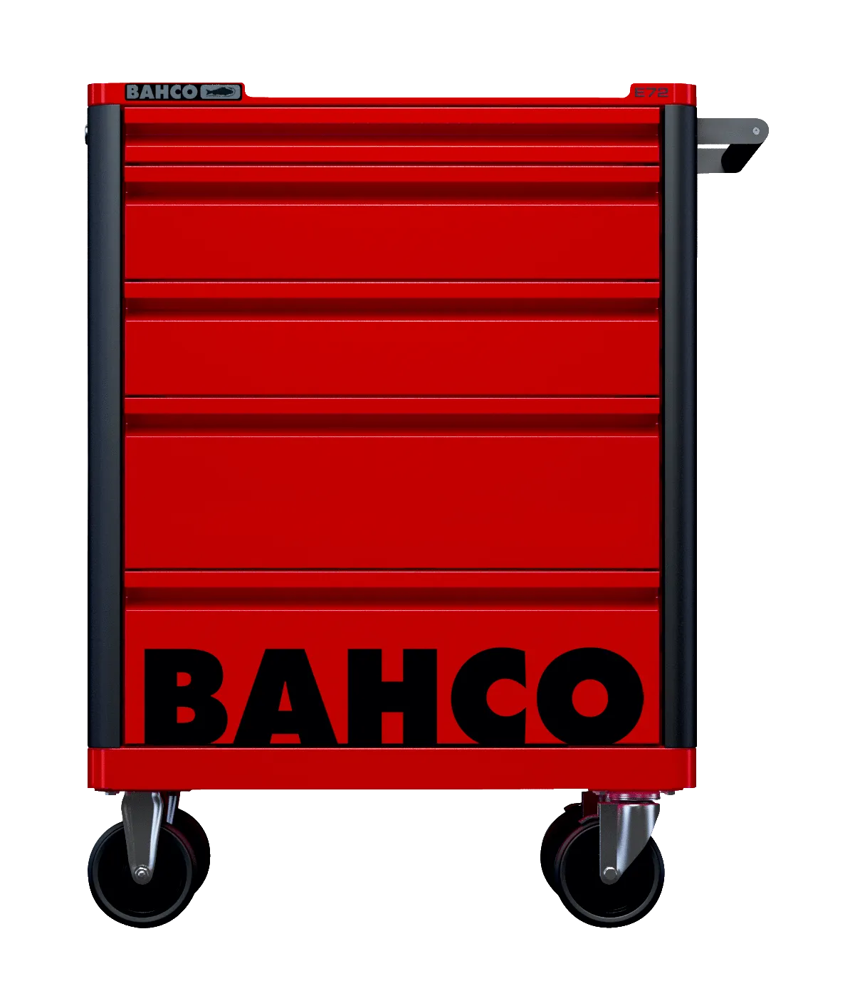 Bahco 1472K5RED E72 5 Drawer Red Mobile Roller Cabinet