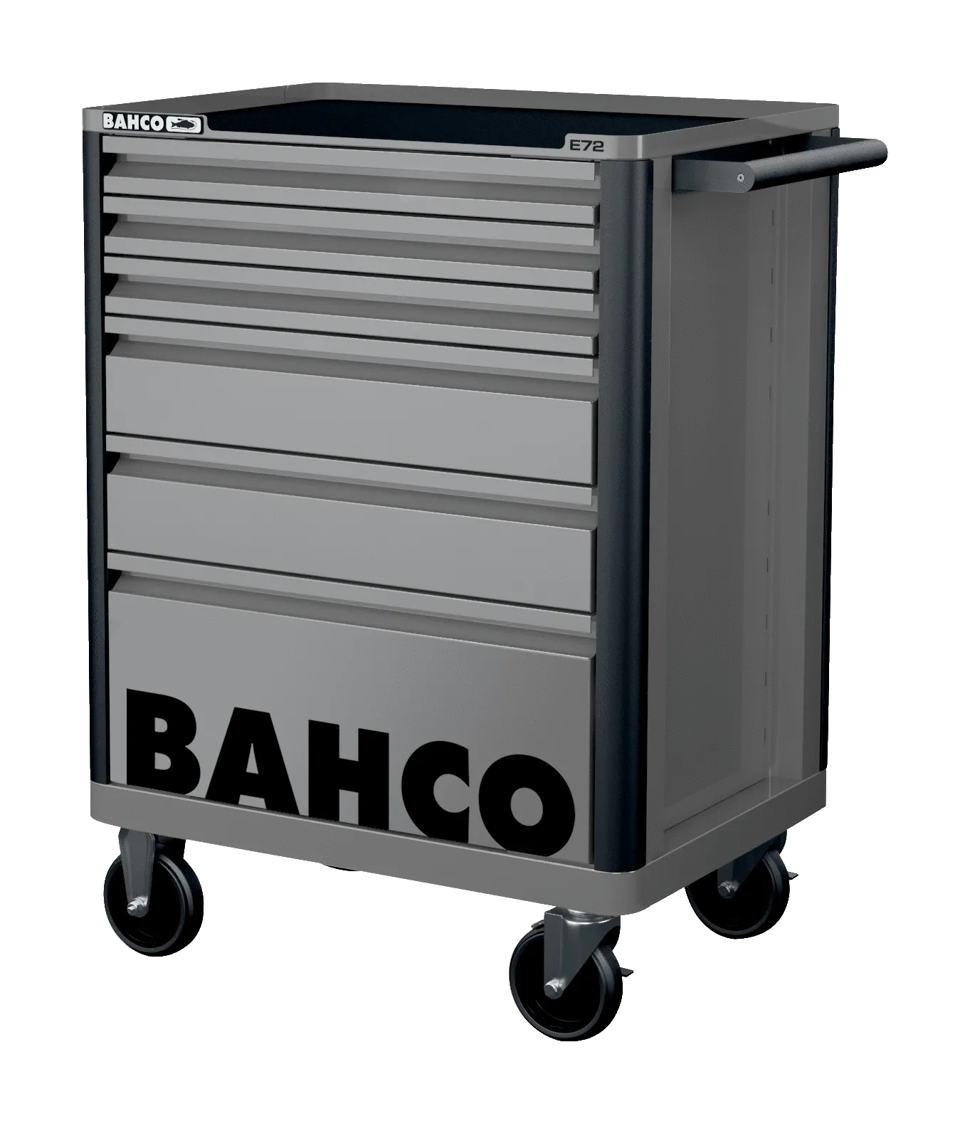 Bahco 1472K6GREY E72 6 Drawer Grey Mobile Roller Cabinet