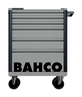 Bahco 1472K6GREY E72 6 Drawer Grey Mobile Roller Cabinet