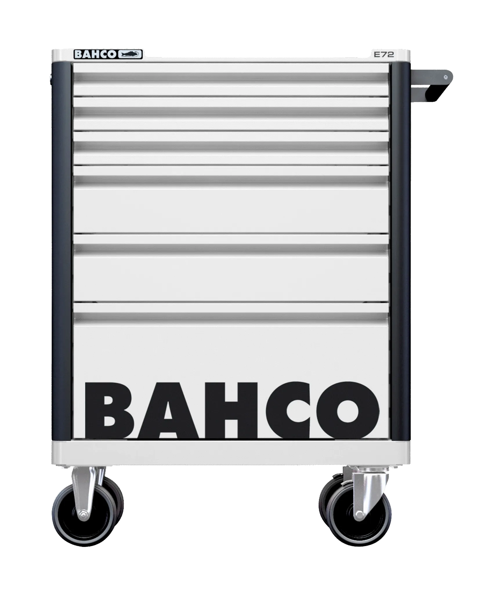 Bahco 1472K6WHITE E72 6 Drawer White Mobile Roller Cabinet