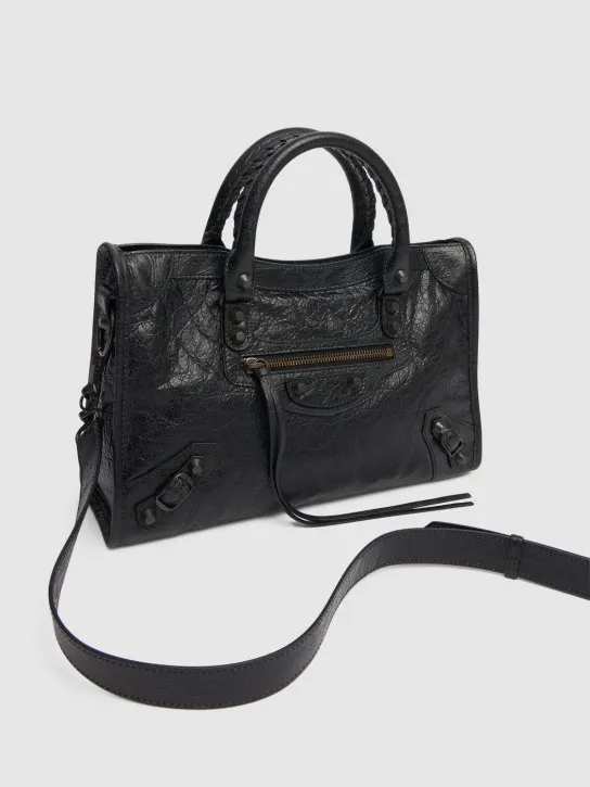 Balenciaga   Small Le City Arena Storico leather bag 