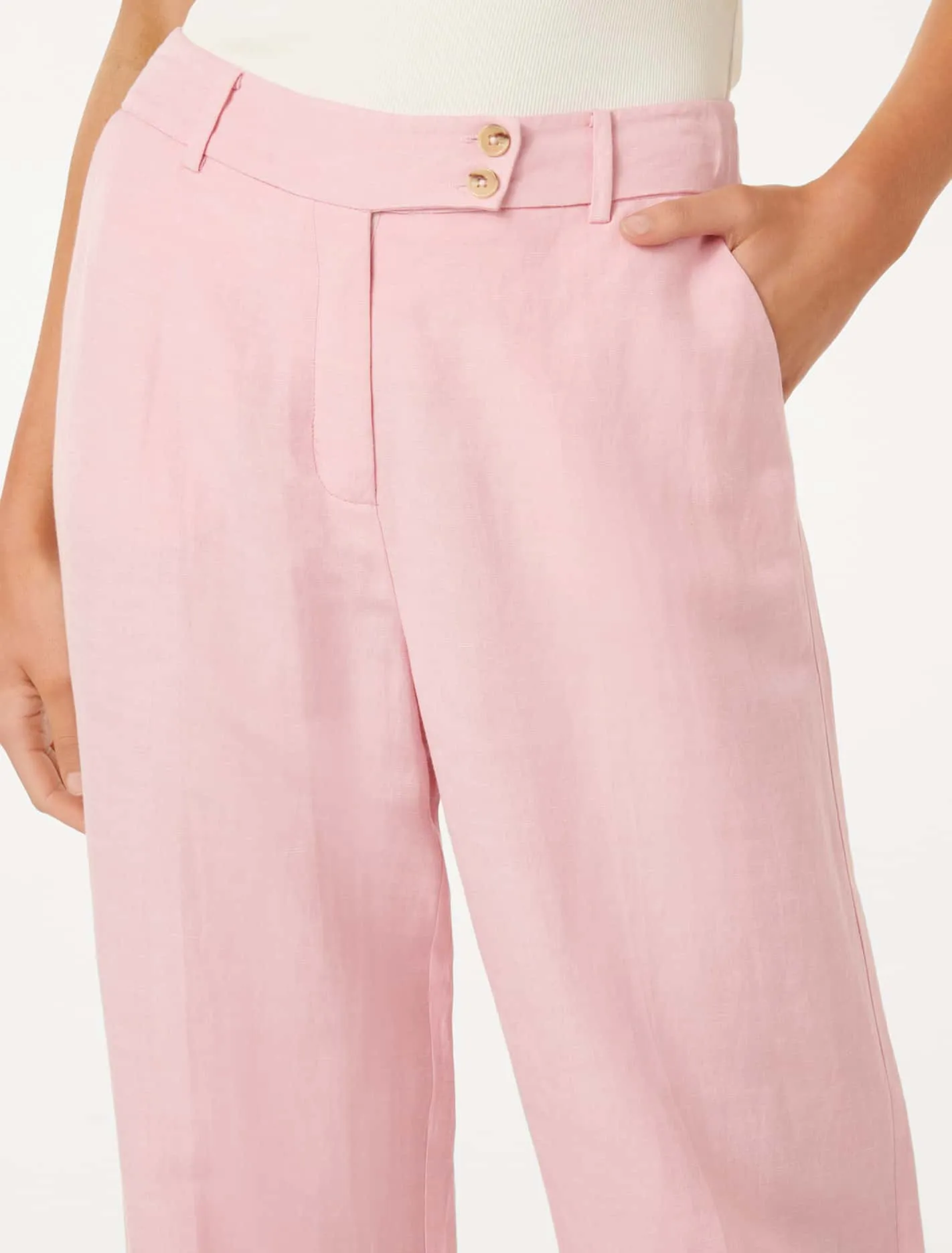 Bella Button Tab Pants