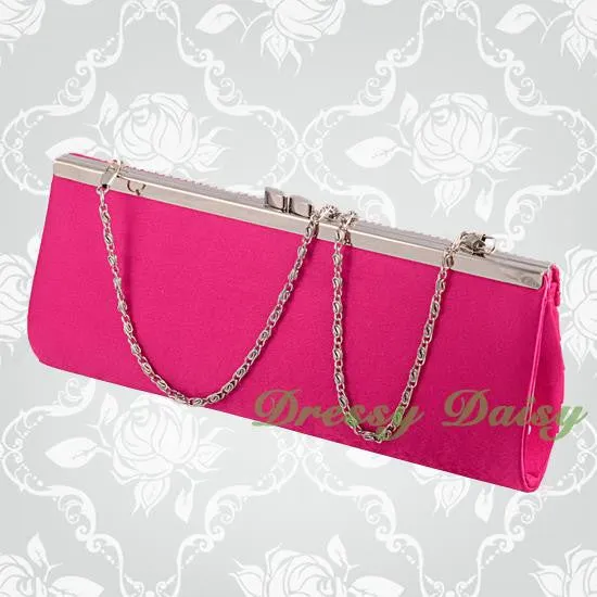 BG013 Diamante Satin Wedding Party Bridal Clutch Purse Bag Handbag Various Color