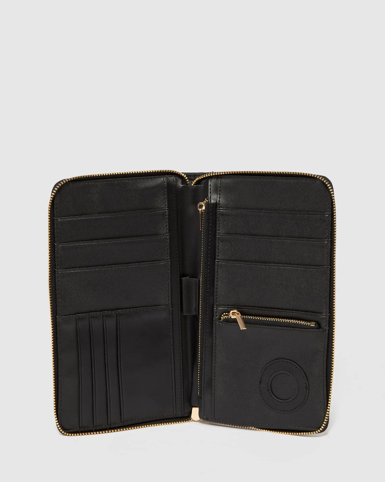 Black Marley Passport Travel Wallet