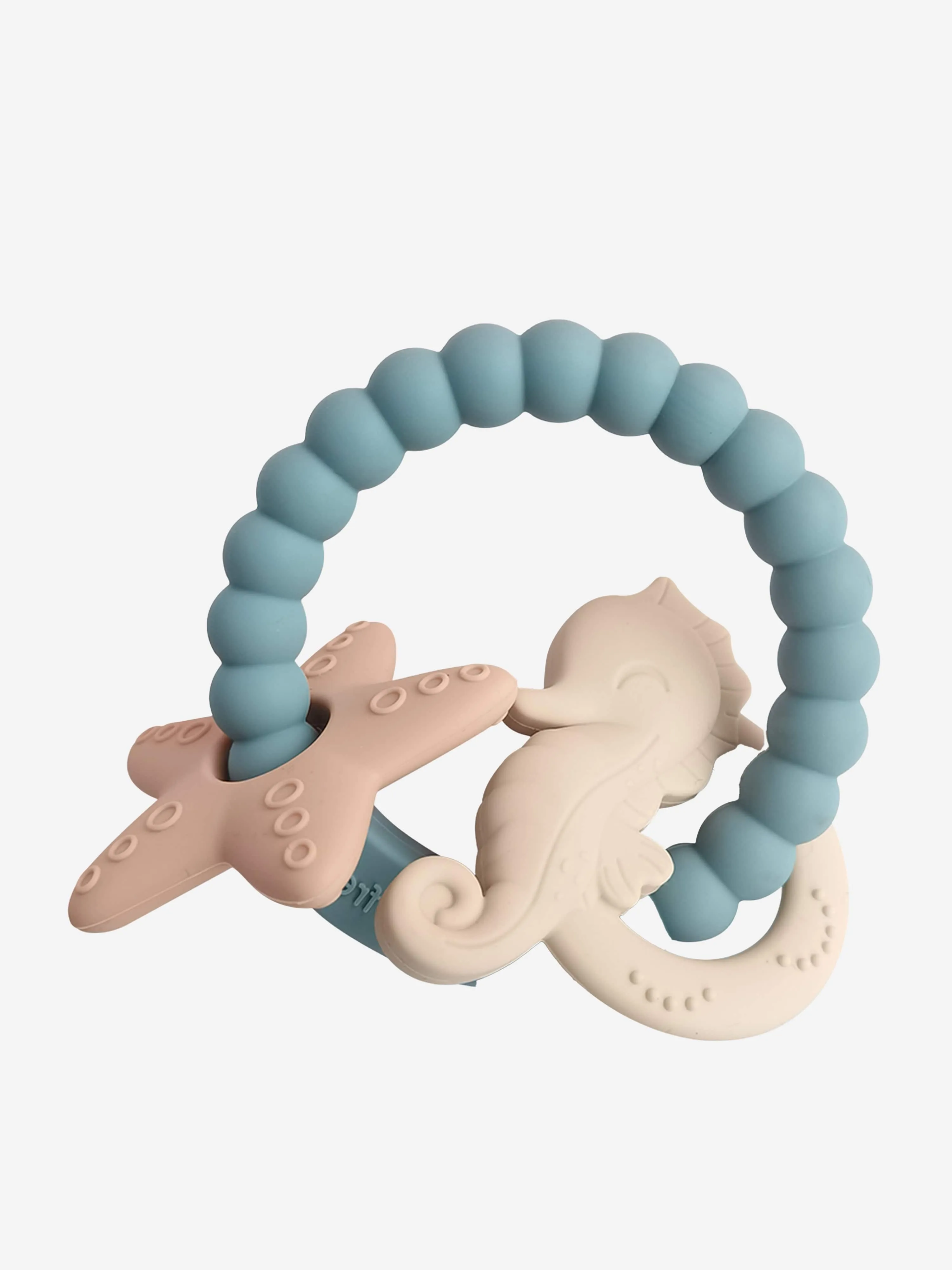 Bloom Bambini Baby Seahorse and Starfish Teether in Blue