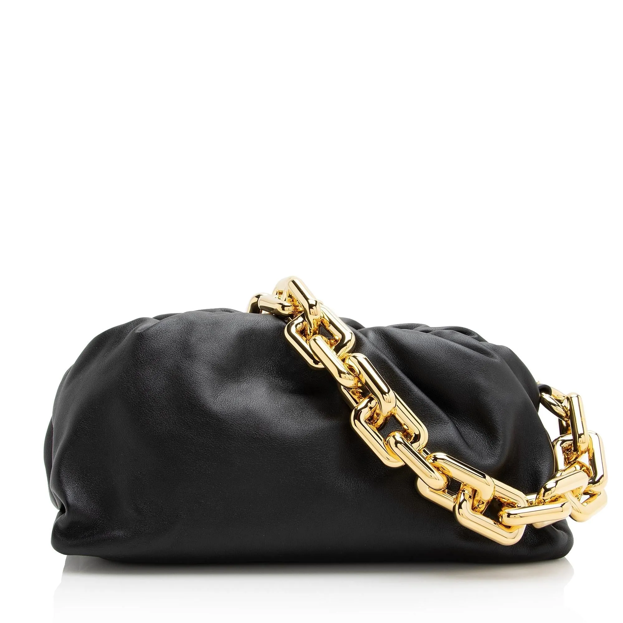 Bottega Veneta Calfskin The Chain Pouch (SHF-22886)