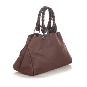 Bottega Veneta Canvas Tote Bag (SHG-23647)