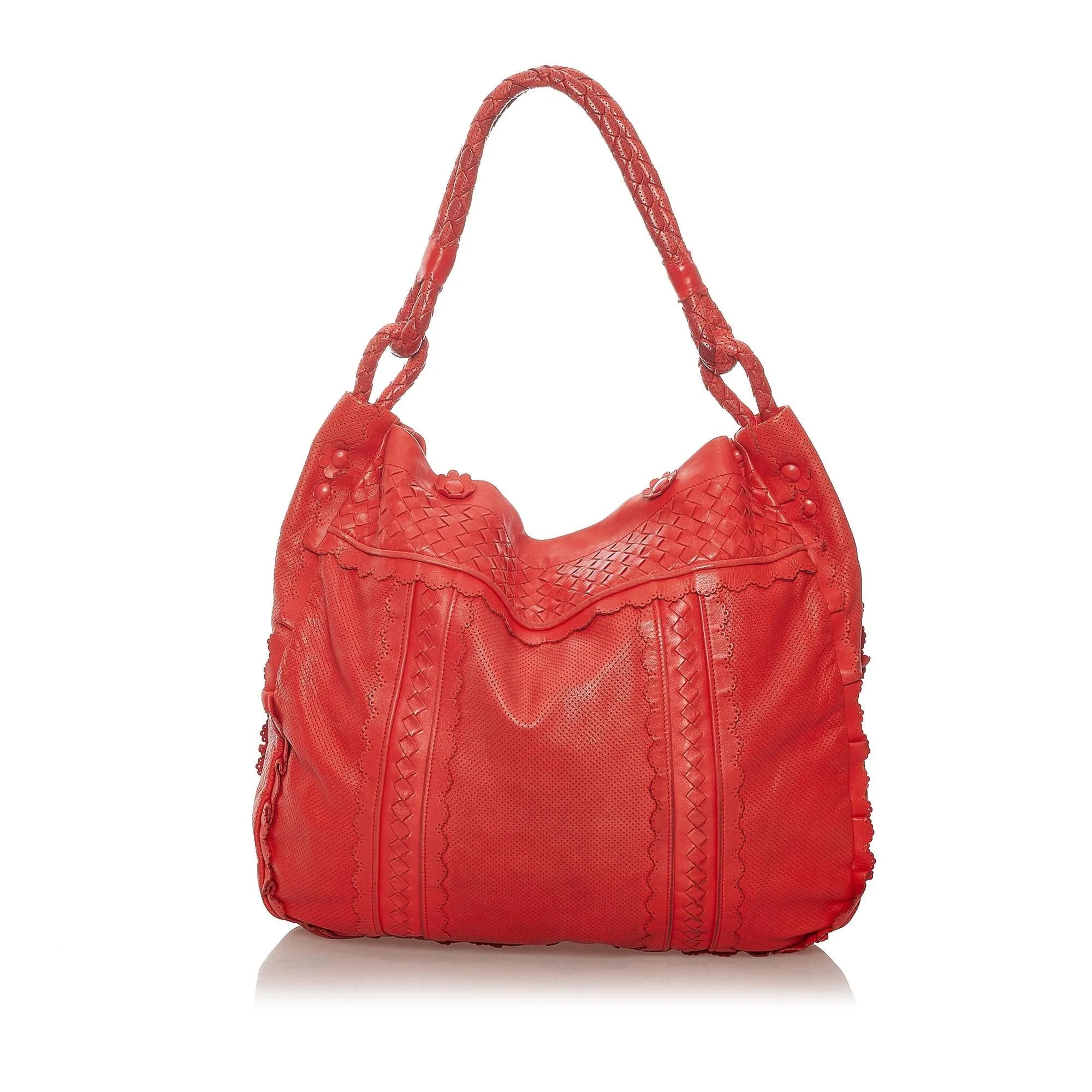 Bottega Veneta Intrecciato Leather Tote Bag (SHG-33989)