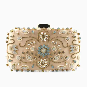 Braelyn Bead Embroidered Clutch Bag