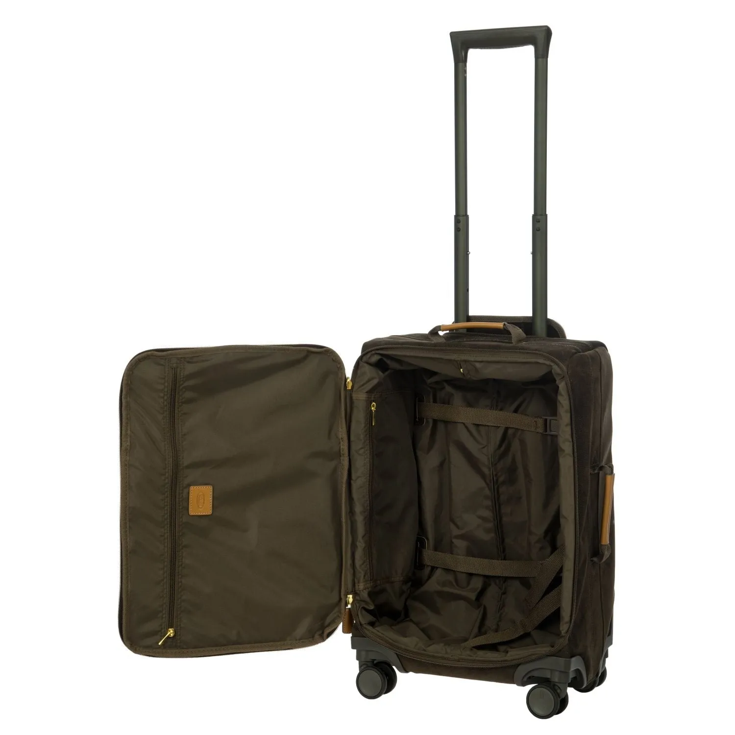 BRIC'S Life 22" Carry On Luggage With Front Access Opening Spinner