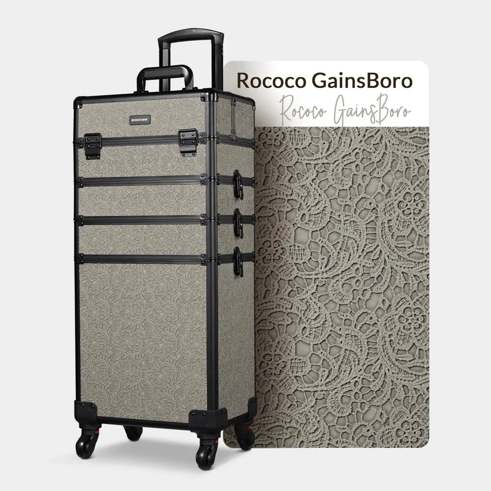 Byootique Rolling Makeup Case Rococo Artist Travel Case