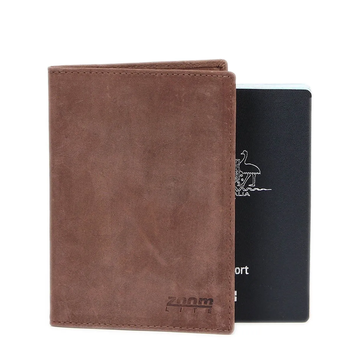 Cambridge Vintage Leather RFID Blocking Passport Holder