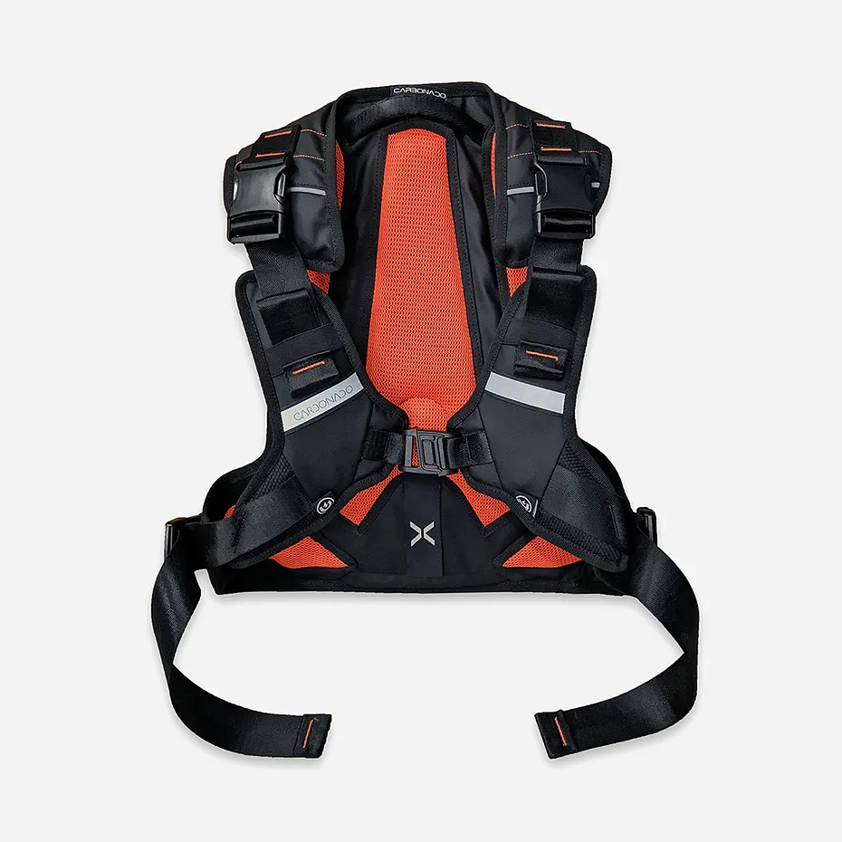 CARBONADO X16 Tangerine Backpack (Orange)