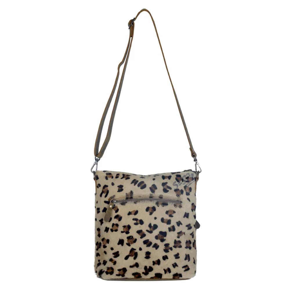 Charisma Leopard Print  Leather & Hairon Bag