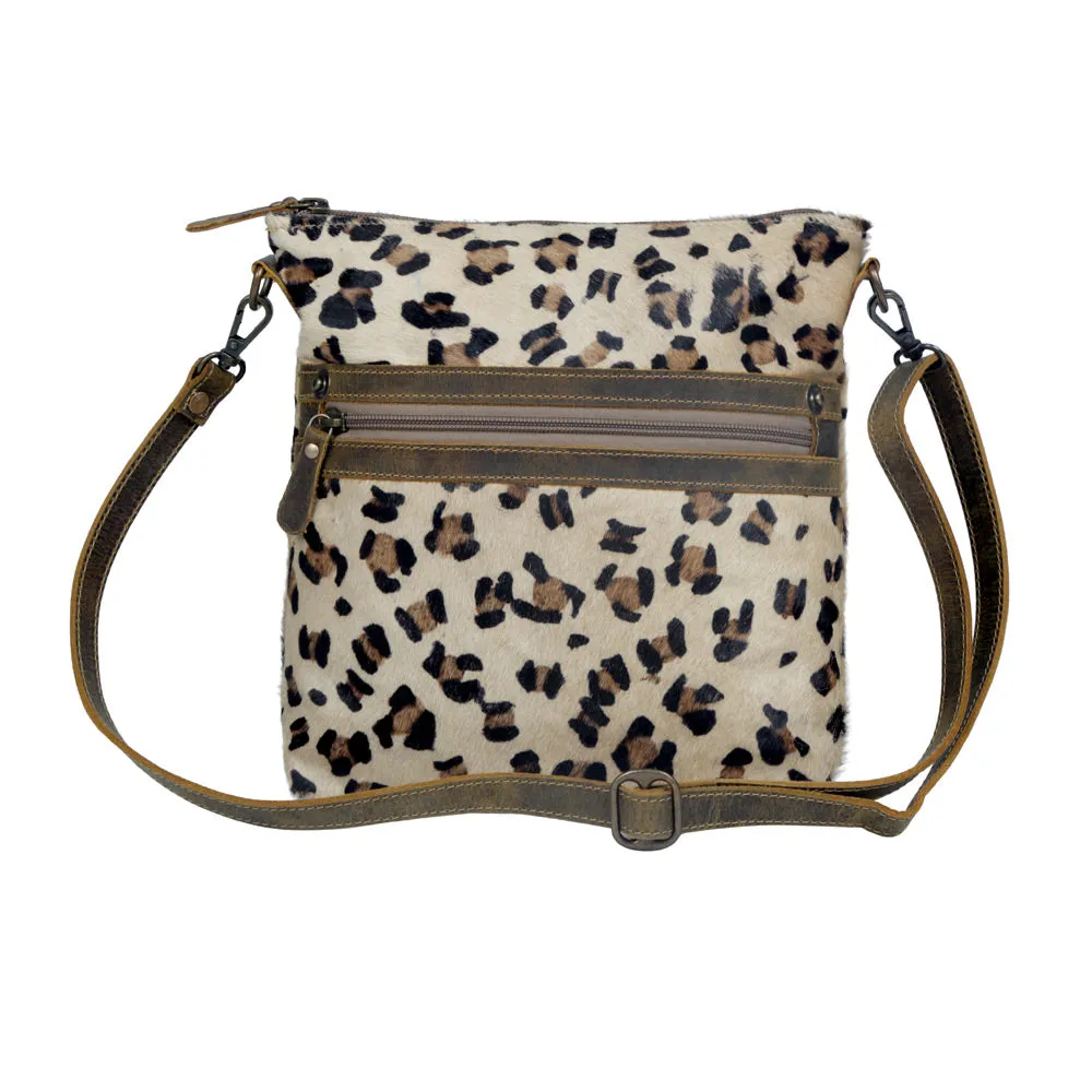 Charisma Leopard Print  Leather & Hairon Bag