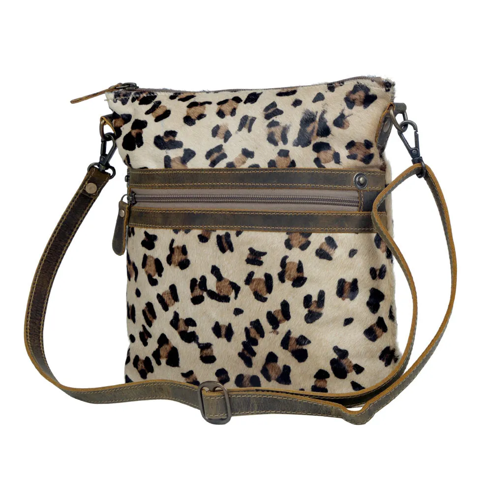 Charisma Leopard Print  Leather & Hairon Bag