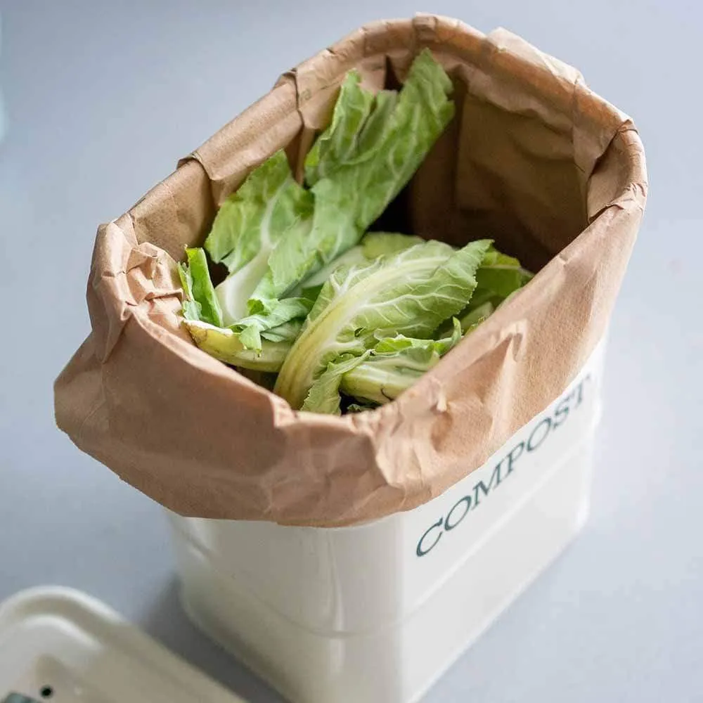 Compostable Food Waste Paper Bags