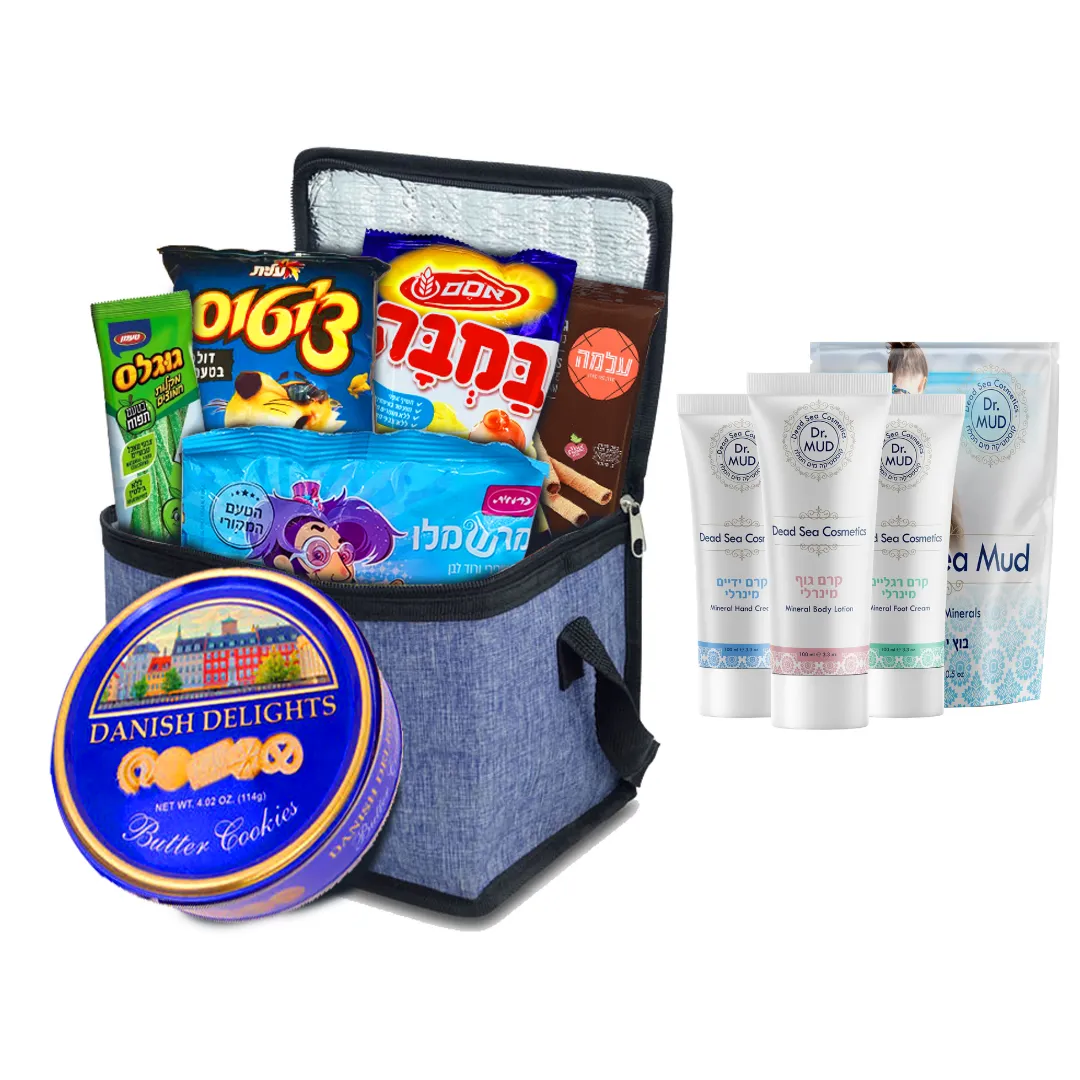 Cooler Bag Filled with Goodies PLUS Dead Sea Set