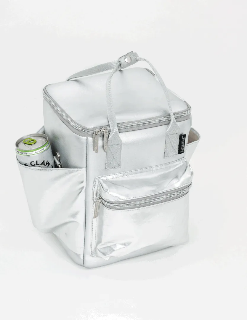 Cooler / Lunch Bag | 12-Pack Standard Can | Sliver