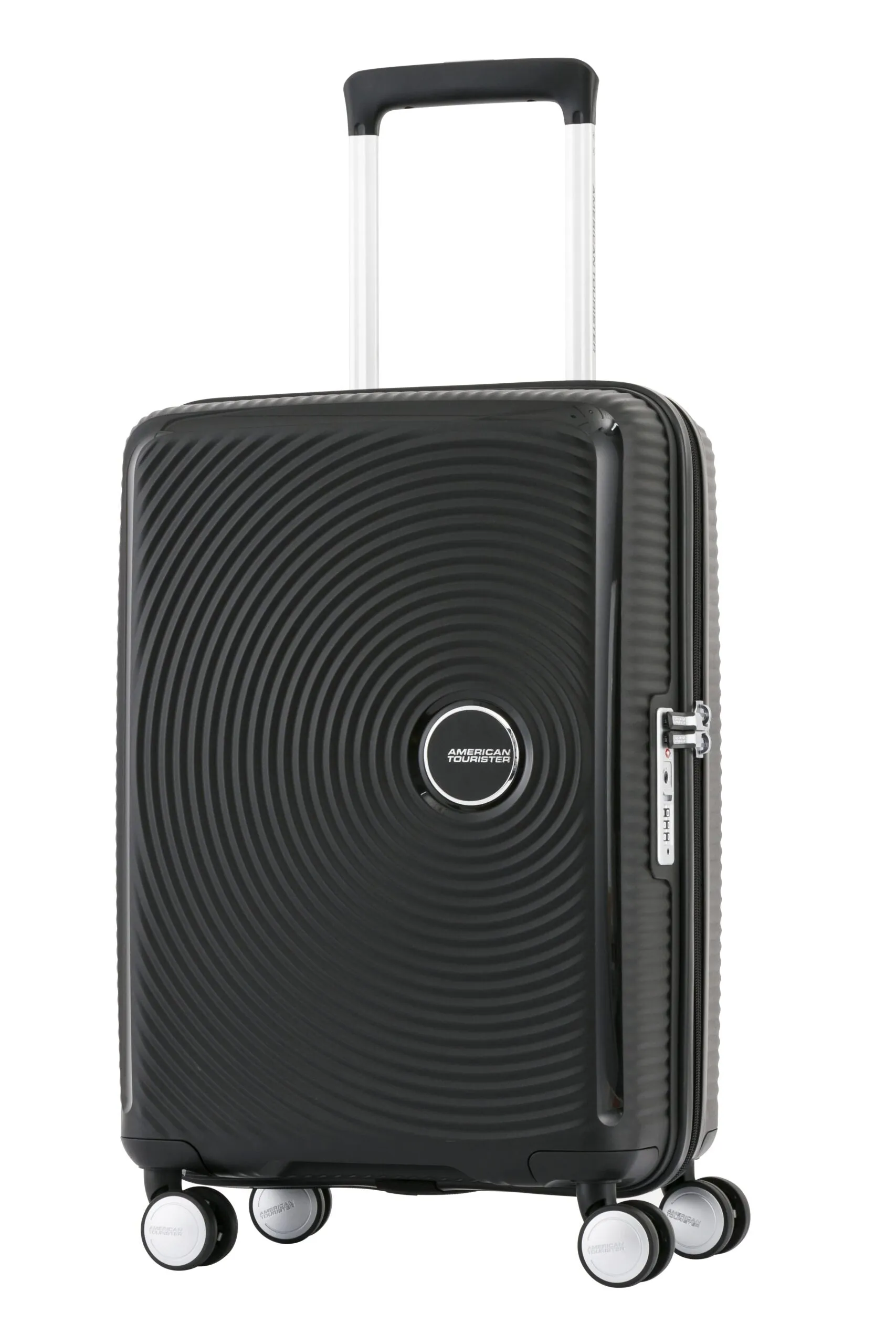 CURIO Hard sided Spinner Luggage (55/69/80) - Black