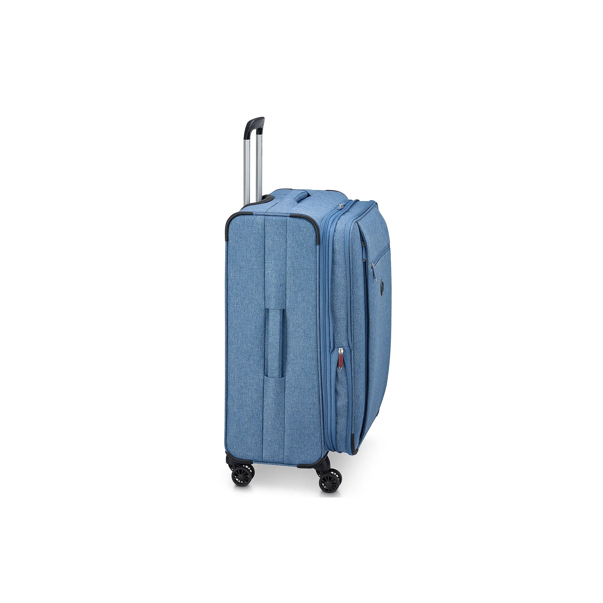 Delsey Paris Rami 24" Softside Expandable Spinner Luggage - HEATHERED BLUE ONE SIZE