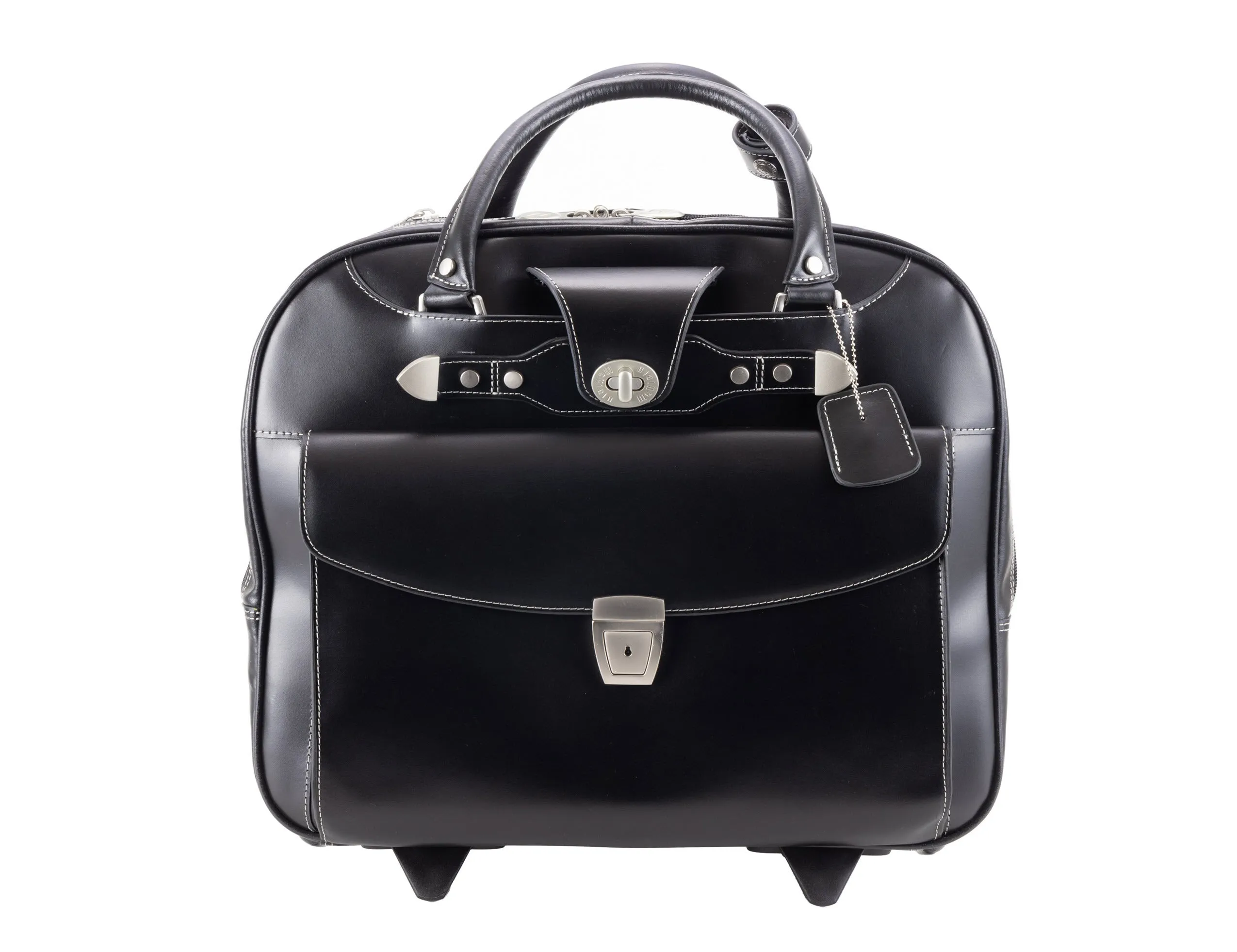 DENALI | Leather Wheeled Ladies Laptop Case