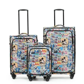 Disney Comic Trolley Soft case with 4wheels