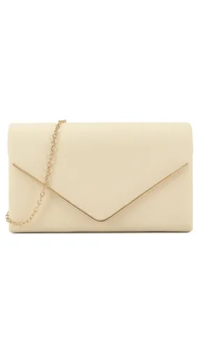 Donna Clutch- Ivory