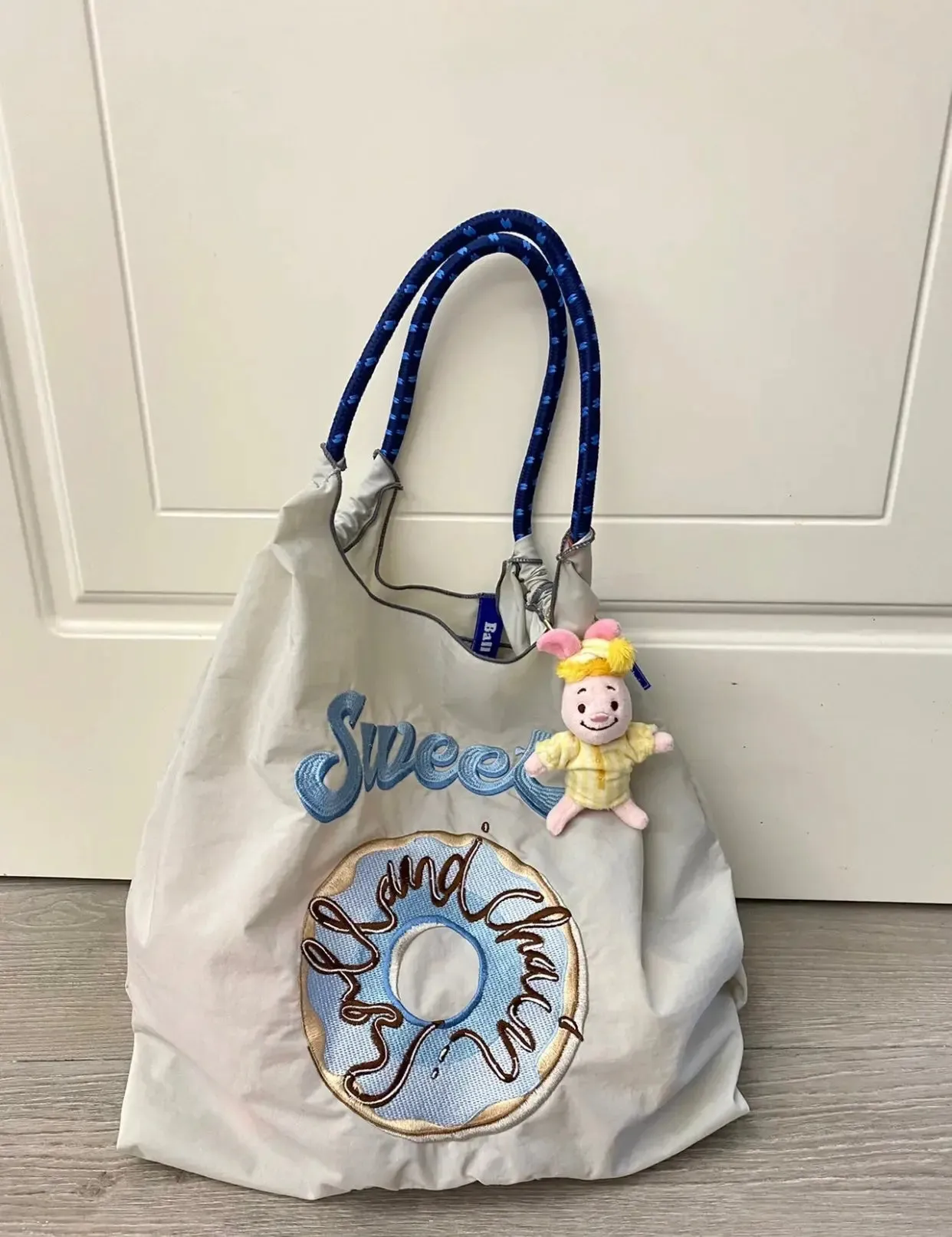 Donut Embroidery Eco-friendly Bag