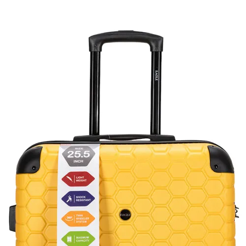 Eagle London Hexagon ABS Trolley Case - Cabin Size