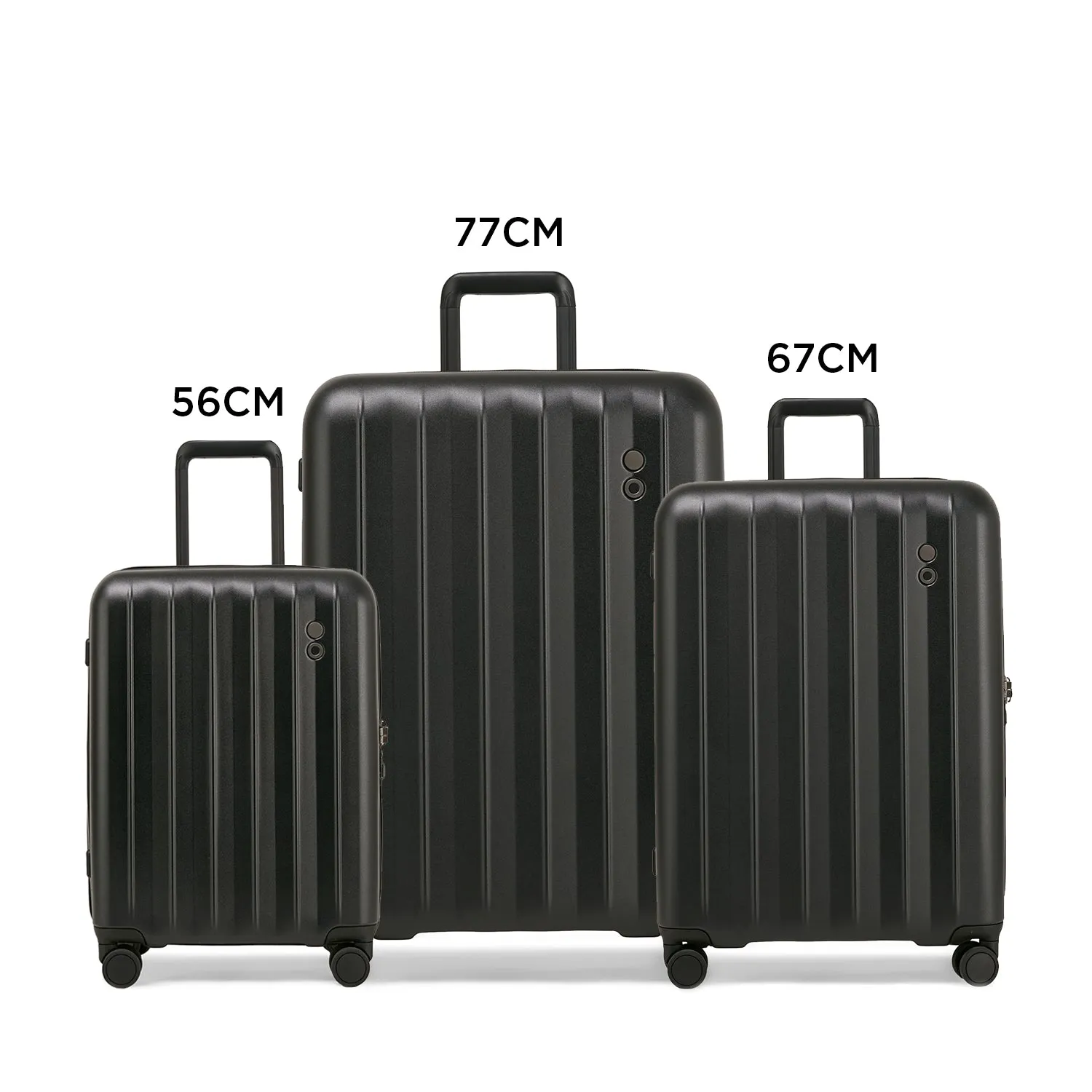 Echolac Amos Pro Set Of 3 Trolley 56m 67Cm 77Cm