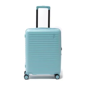 Echolac Celestra 54.5cm Hardcase Non-Expandable 4 Double Wheel Cabin Luggage Trolley Slate Blue - PC183 20 WOE Slate Blue