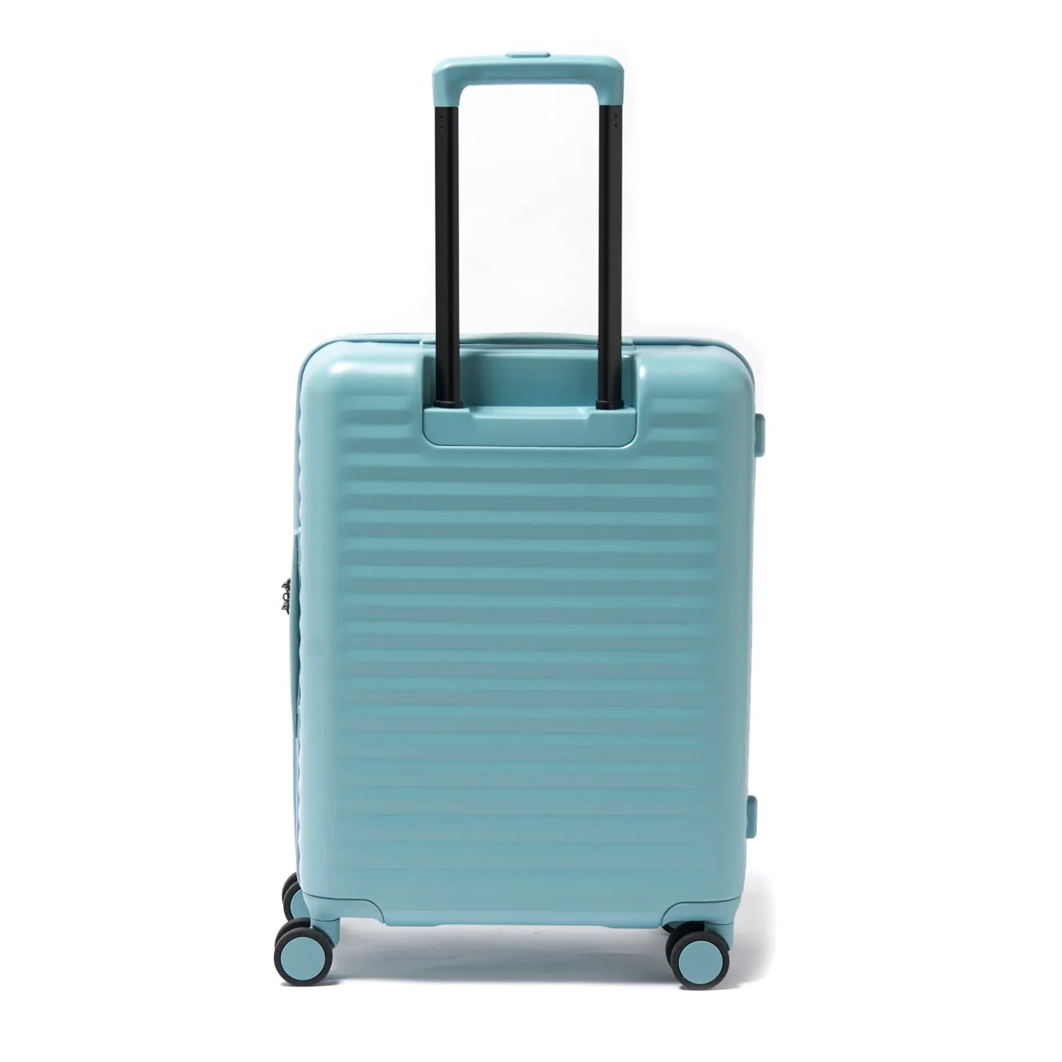 Echolac Celestra 54.5cm Hardcase Non-Expandable 4 Double Wheel Cabin Luggage Trolley Slate Blue - PC183 20 WOE Slate Blue