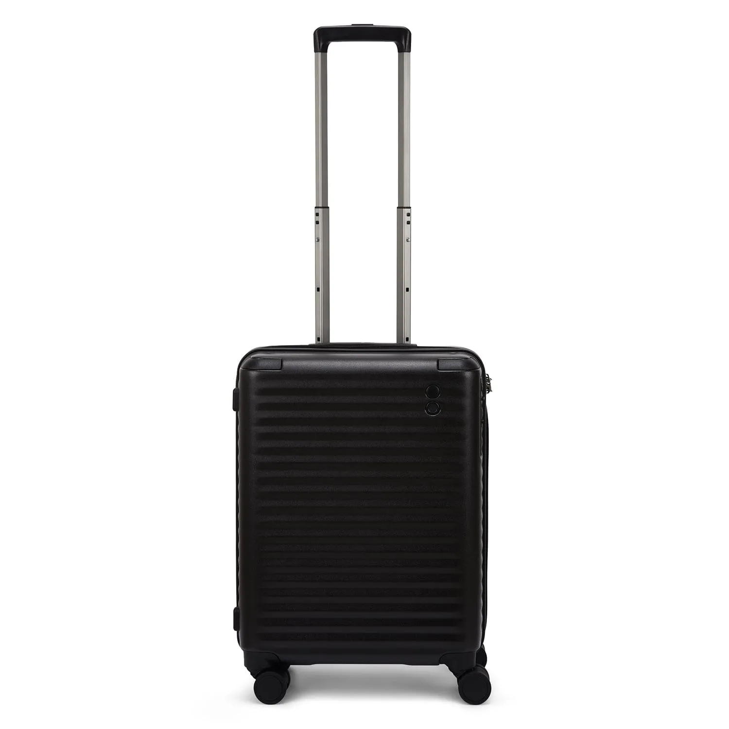 Echolac Celestra 55cm Hardcase Non-Expandable 4 Double Wheel Cabin Luggage Trolley Black - PC183XA BLACK 20