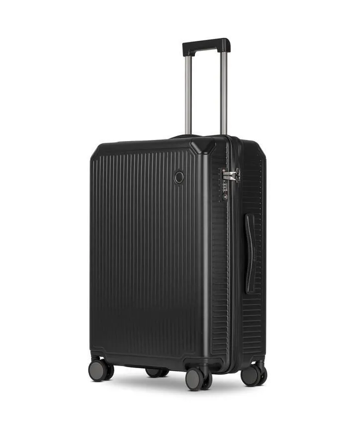 Echolac Shogun 28" 4 Double Wheel Check-In Luggage Trolley Black - PC148 28 Black