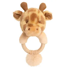 Eco-Friendly Baby Ring Rattle Giraffe - Recycled Plastic