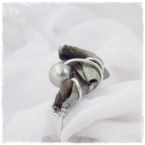 Eco-Friendly Cocktail Ring