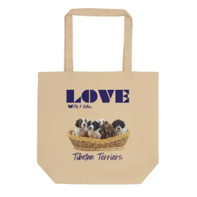 Eco Tote Bag, Tibetan Terrier